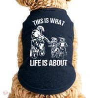 Dirt Bike Dad Motocross Motorcycle Biker Father And Son Doggie Tank thumb 0