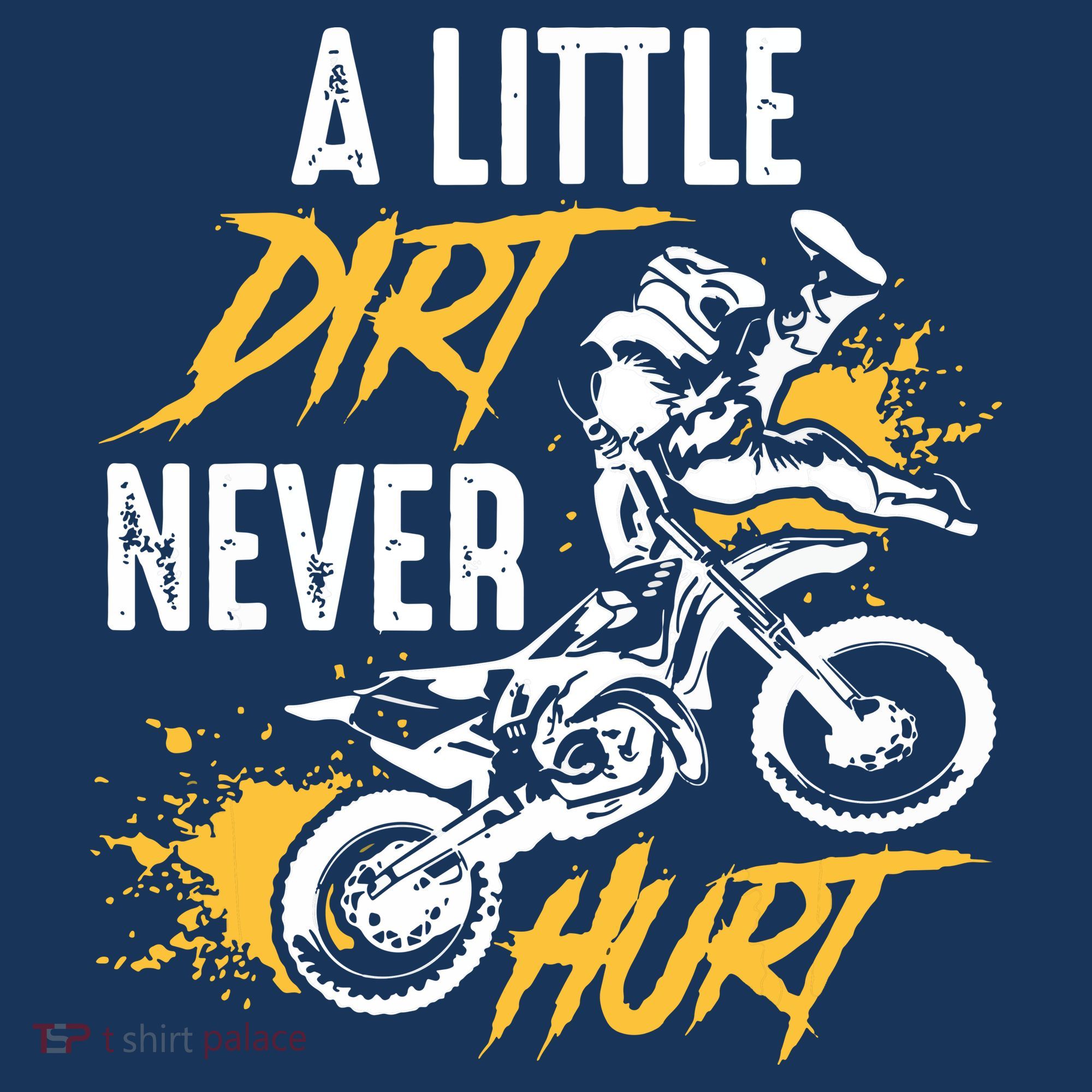 Dirt Bike Dirt Never Hurt Motocross Women's Hoodie