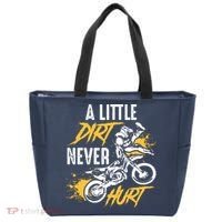 Dirt Bike Dirt Never Hurt Motocross Tote Bag thumb 0