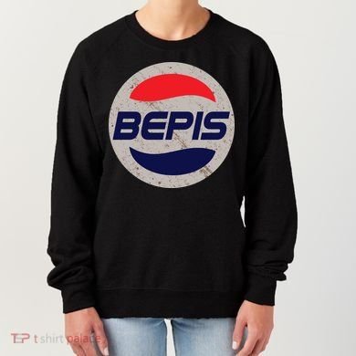 Distressed BEPIS Dank Meme Women's Sweatshirt