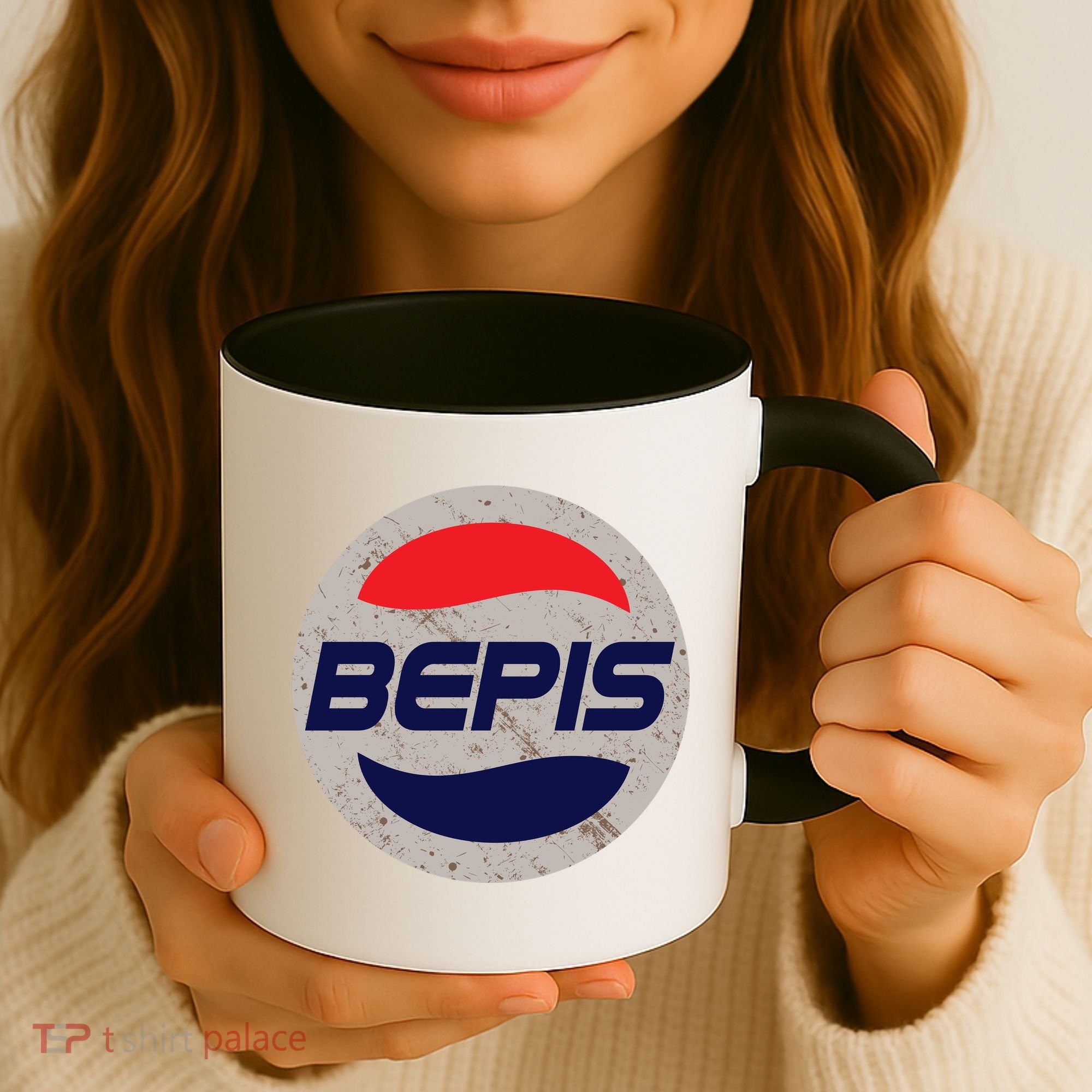 Distressed BEPIS Dank Meme Coffee Mug