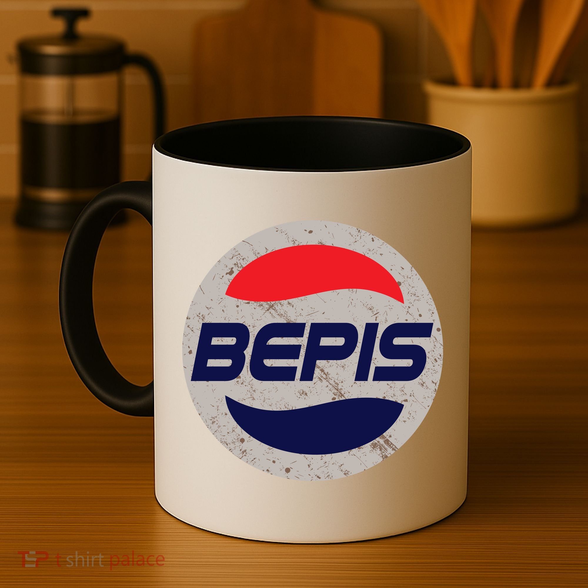 Distressed BEPIS Dank Meme Coffee Mug