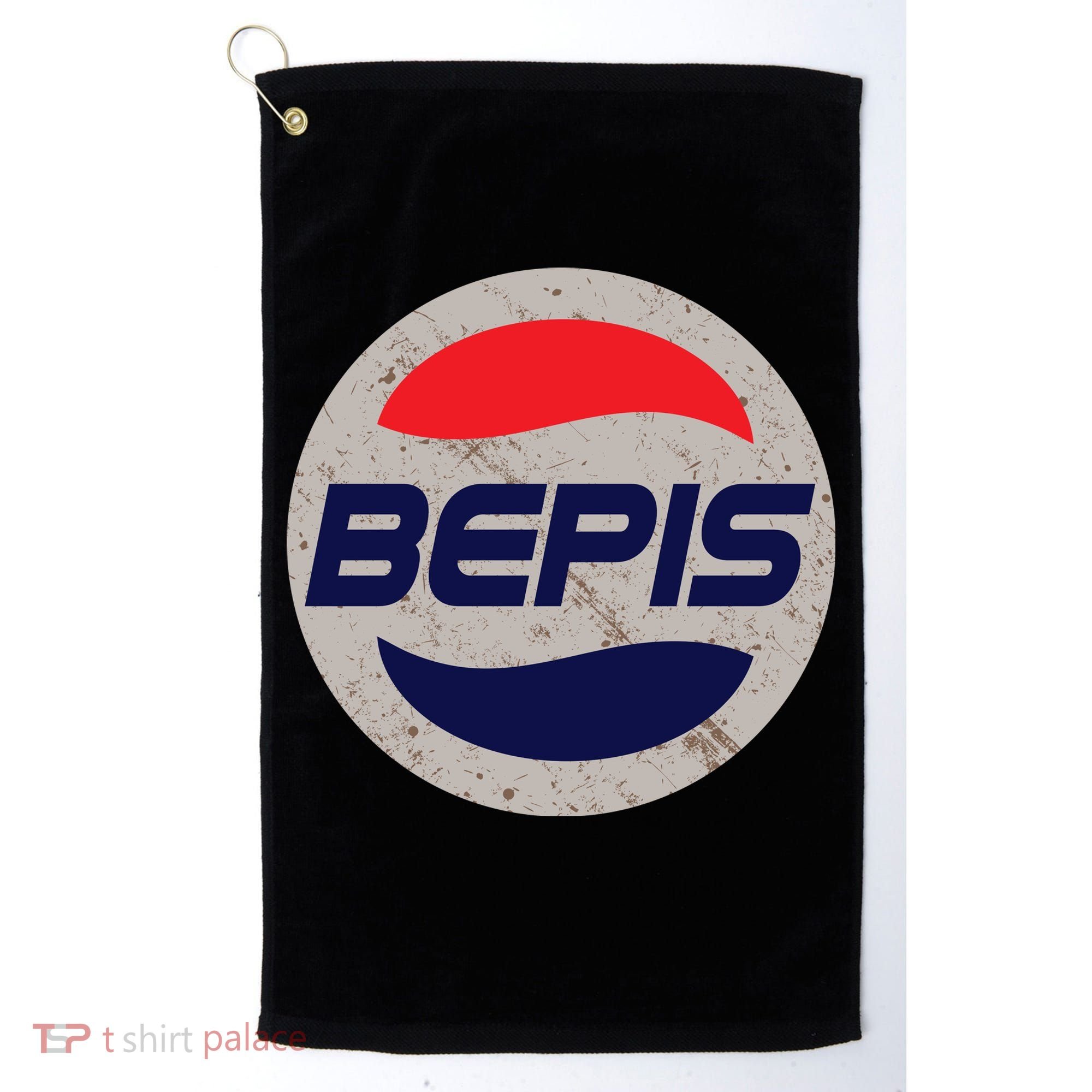 Distressed BEPIS Dank Meme Golf Towel