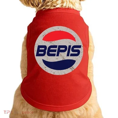 Distressed BEPIS Dank Meme Doggie Tank