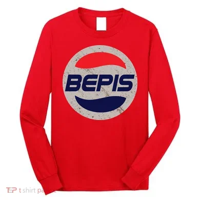 Distressed BEPIS Dank Meme Long Sleeve Shirt