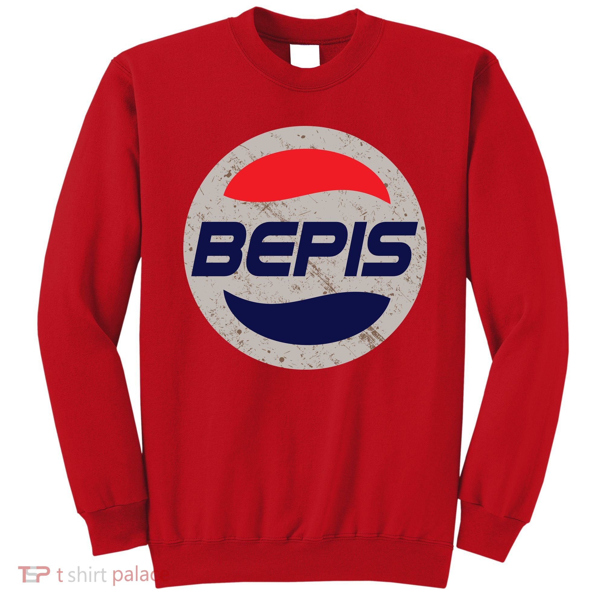 Distressed BEPIS Dank Meme Sweatshirt