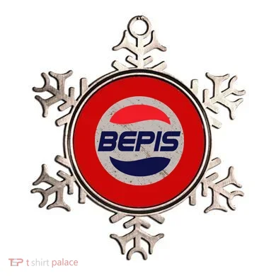 Distressed BEPIS Dank Meme Ornament