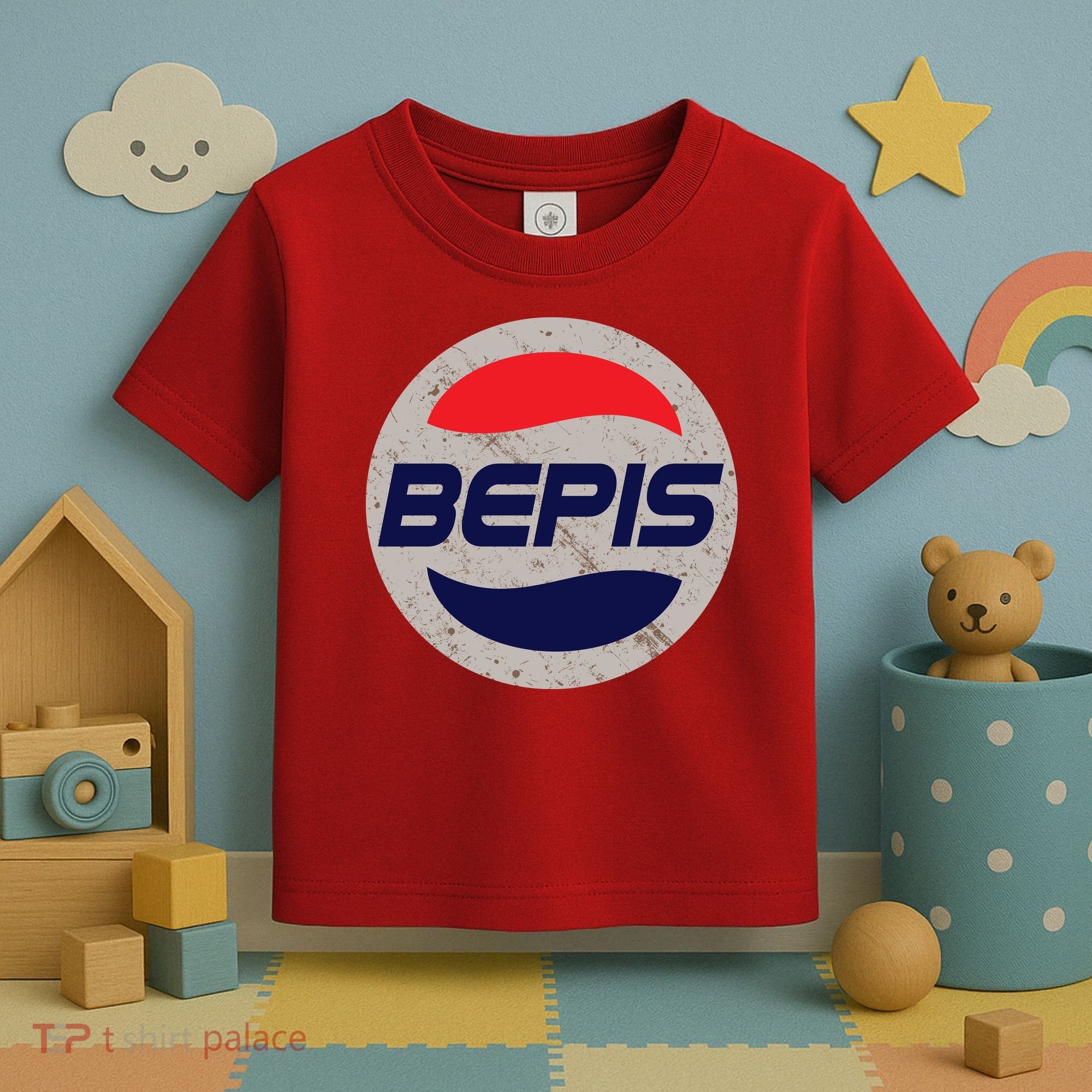 Distressed BEPIS Dank Meme Toddler T-Shirt