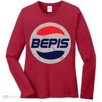 Distressed BEPIS Dank Meme Women's Long Sleeve Shirt thumb 0