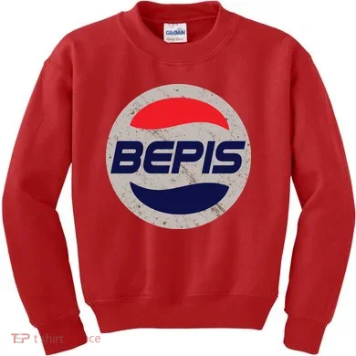 Distressed BEPIS Dank Meme Kids Sweatshirt