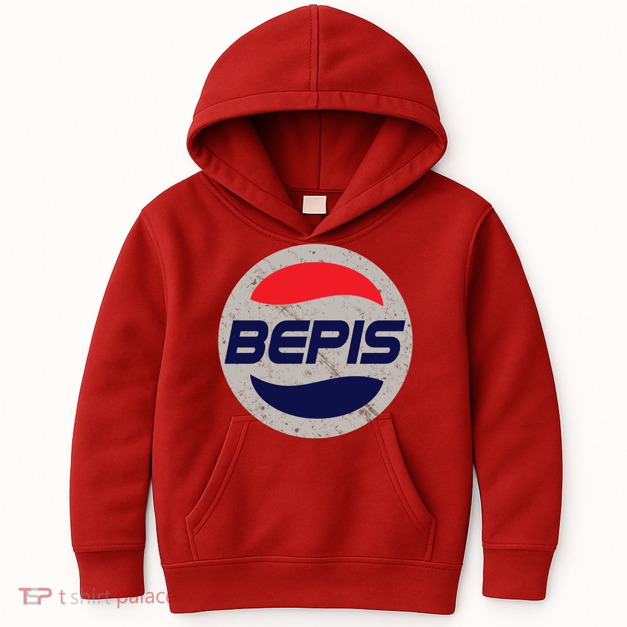 Distressed BEPIS Dank Meme Kids Hoodie