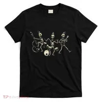 Dem Bones Dancing Singing Skeleton Rock Band T-Shirt thumb 0