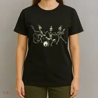 Dem Bones Dancing Singing Skeleton Rock Band T-Shirt thumb 4