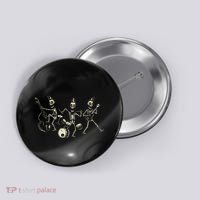 Dem Bones Dancing Singing Skeleton Rock Band Button thumb 0