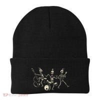 Dem Bones Dancing Singing Skeleton Rock Band Beanie thumb 0