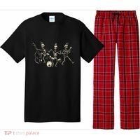 Dem Bones Dancing Singing Skeleton Rock Band Pajama Set thumb 0