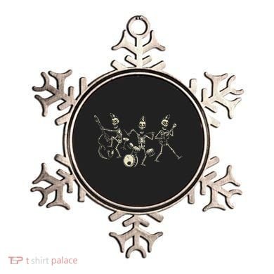 Dem Bones Dancing Singing Skeleton Rock Band Ornament