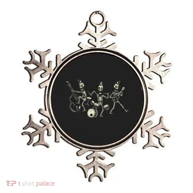 Dem Bones Dancing Singing Skeleton Rock Band Ornament