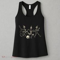Dem Bones Dancing Singing Skeleton Rock Band Women's Tank Top thumb 3