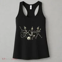 Dem Bones Dancing Singing Skeleton Rock Band Women's Tank Top thumb 3
