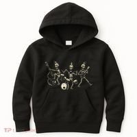 Dem Bones Dancing Singing Skeleton Rock Band Kids Hoodie thumb 0