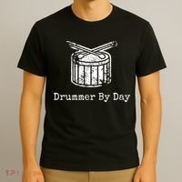 Drummer By Day T-Shirt thumb 3