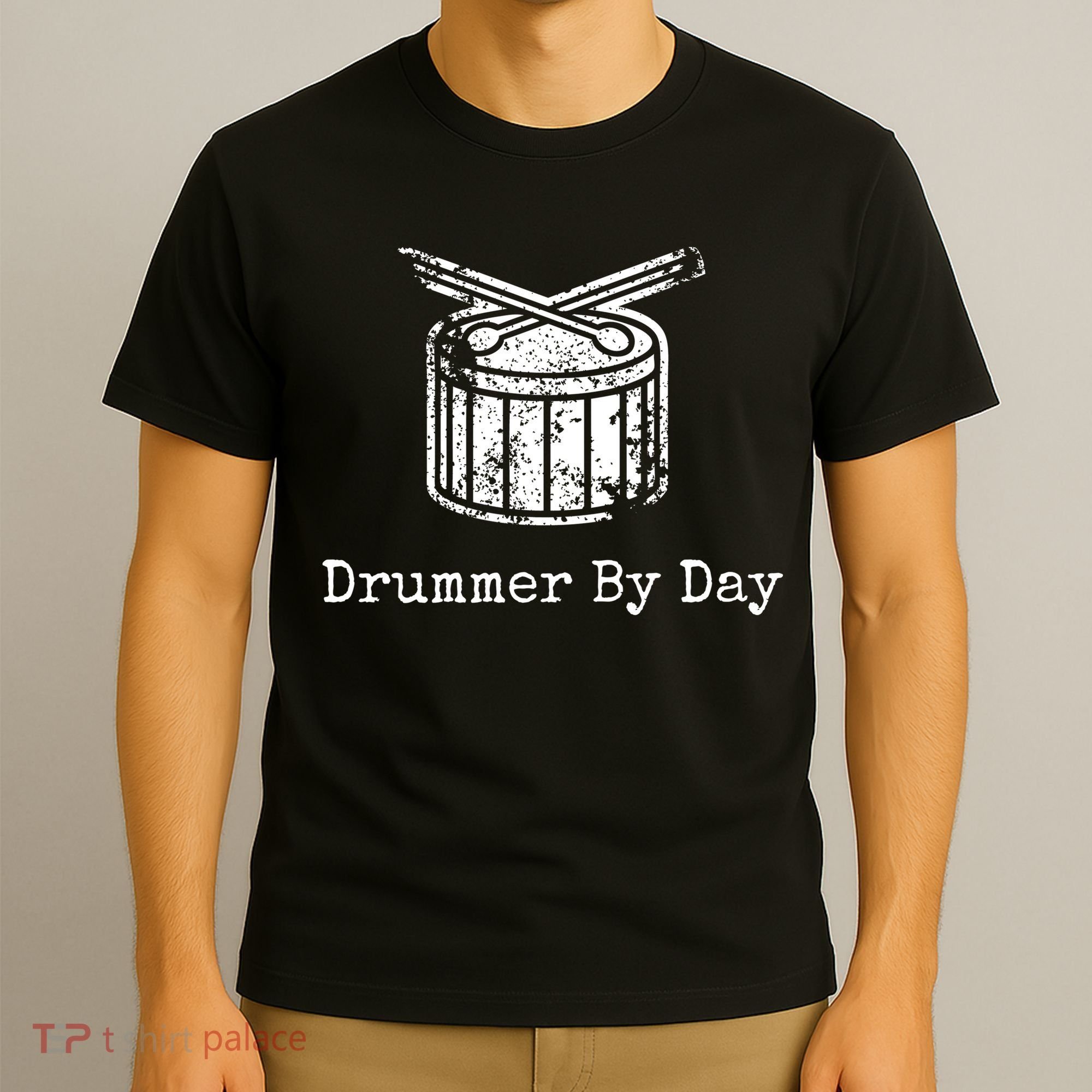 Drummer By Day T-Shirt