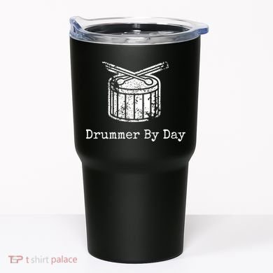 Drummer By Day Tumbler