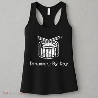 Drummer By Day Women's Tank Top thumb 3