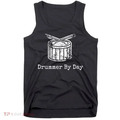 Drummer By Day Tank Top