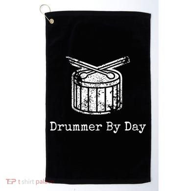 Drummer By Day Golf Towel