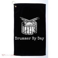 Drummer By Day Golf Towel thumb 0