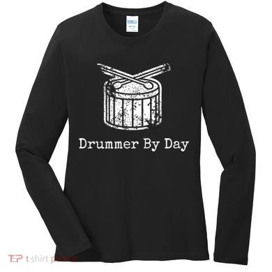 Drummer By Day Women's Long Sleeve Shirt