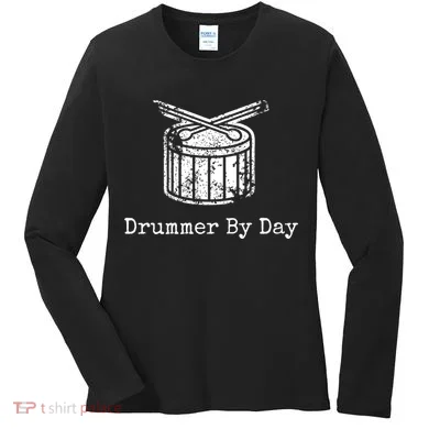 Drummer By Day Women's Long Sleeve Shirt