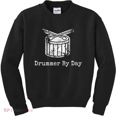 Drummer By Day Kids Sweatshirt