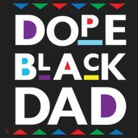 Dope Black Dad Gift Black History Gift Dope Black Father Great Gift Golf Towel thumb 3