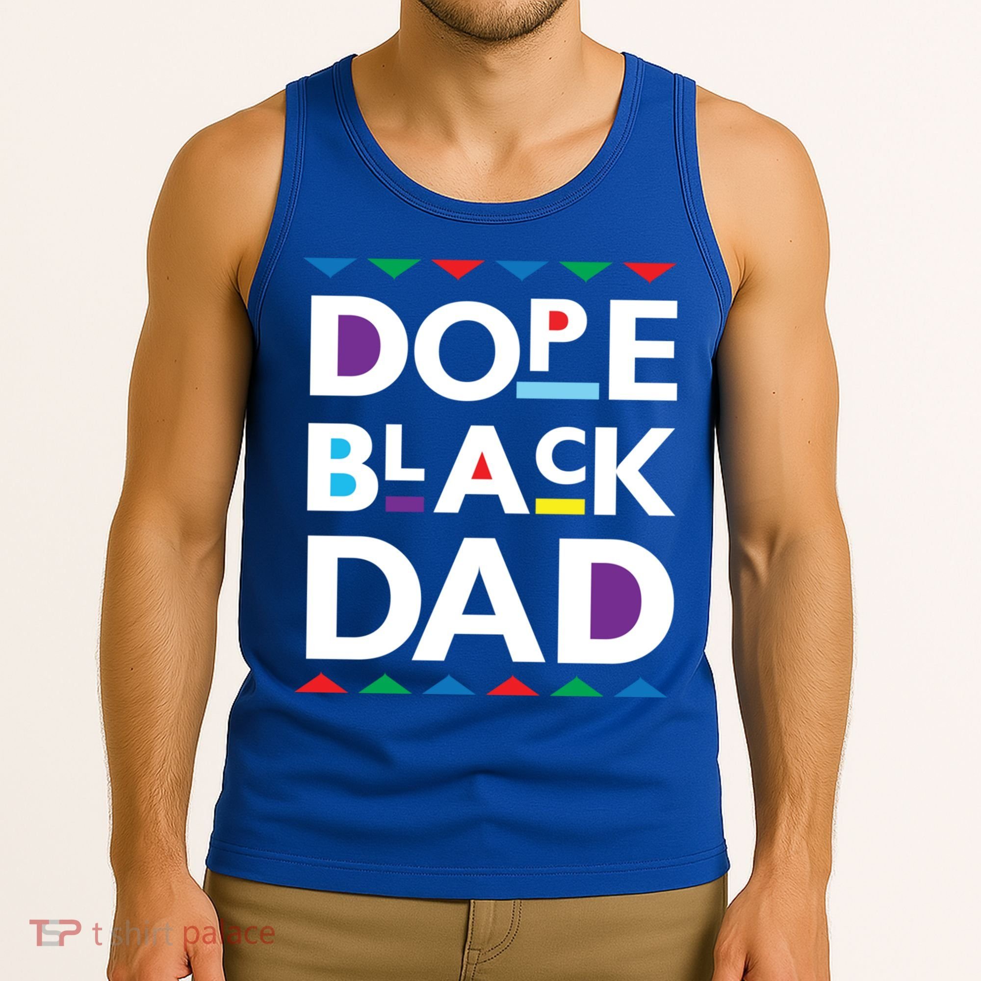 Dope Black Dad Gift Black History Gift Dope Black Father Great Gift Tank Top