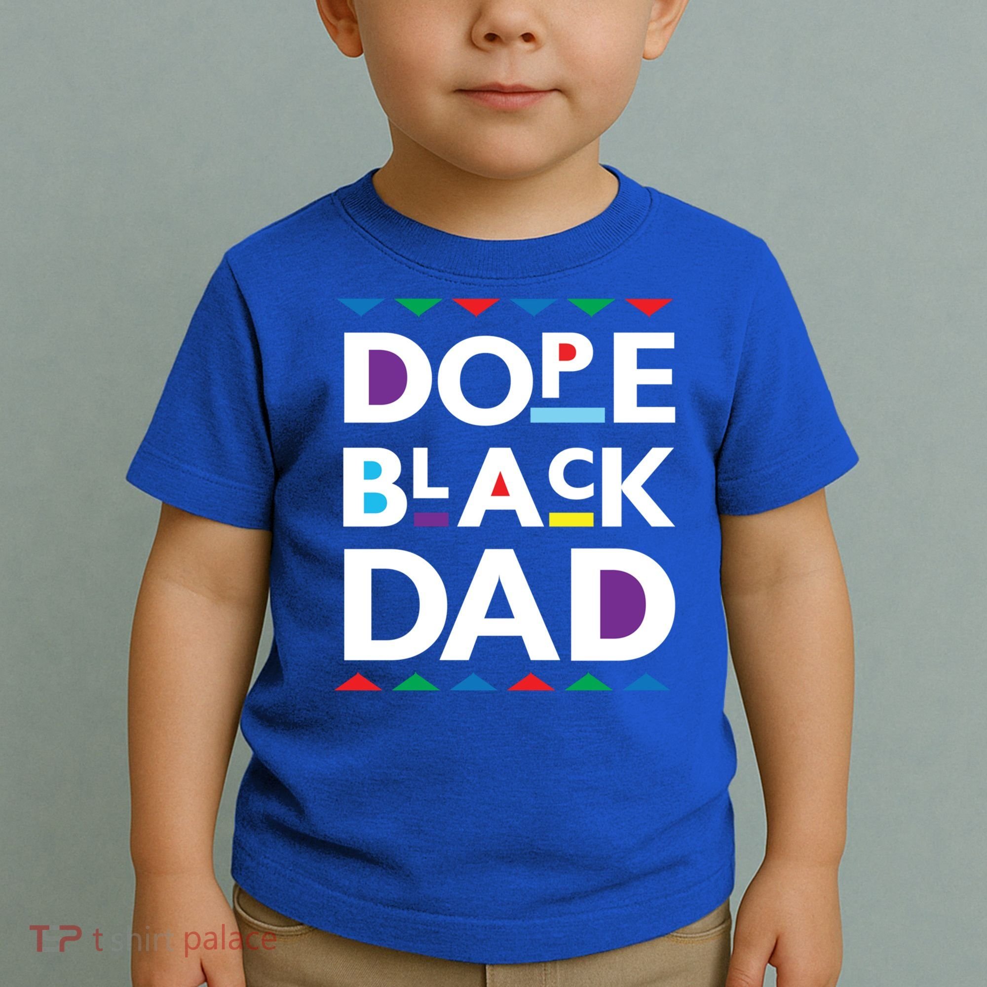 Dope Black Dad Gift Black History Gift Dope Black Father Great Gift Toddler T-Shirt