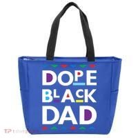 Dope Black Dad Gift Black History Gift Dope Black Father Great Gift Tote Bag thumb 0