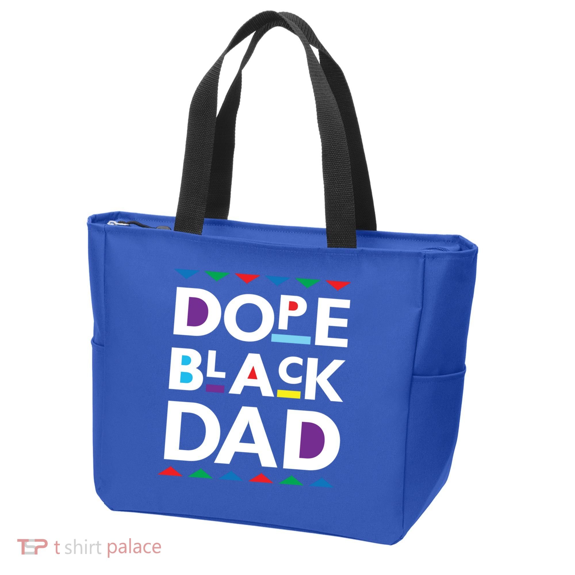 Dope Black Dad Gift Black History Gift Dope Black Father Great Gift Tote Bag