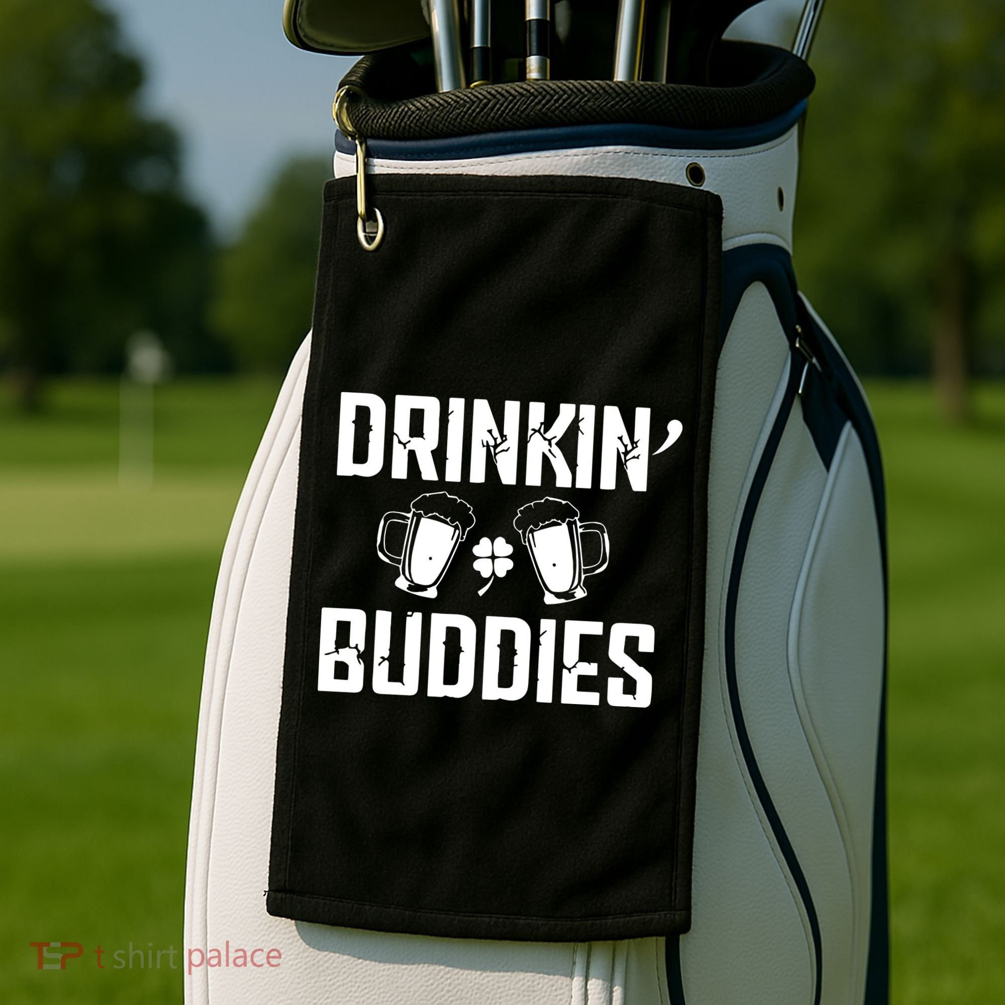 Drinkin Buddies Golf Towel