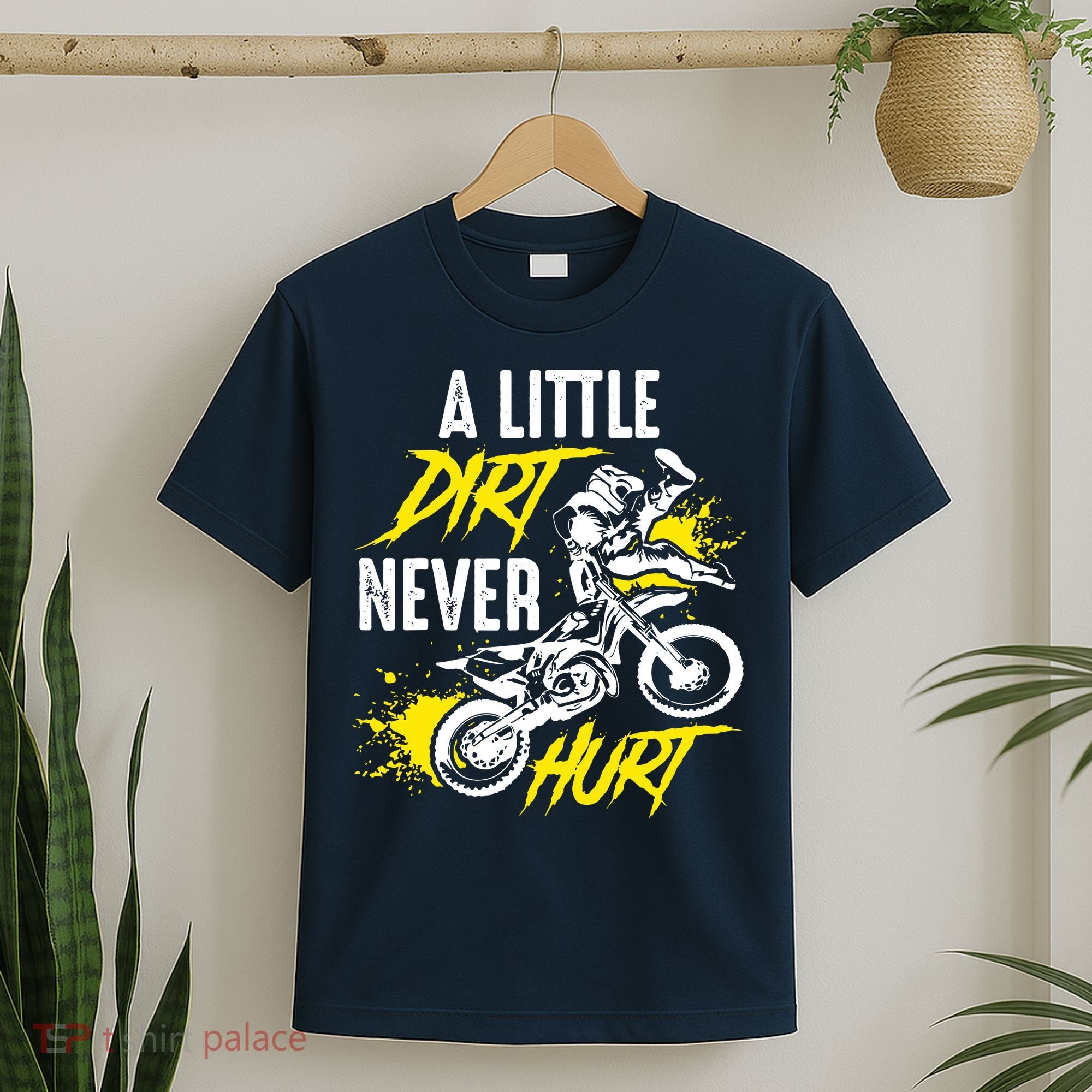 Dirt Bike Dirt Never Hurt Motocross T-Shirt