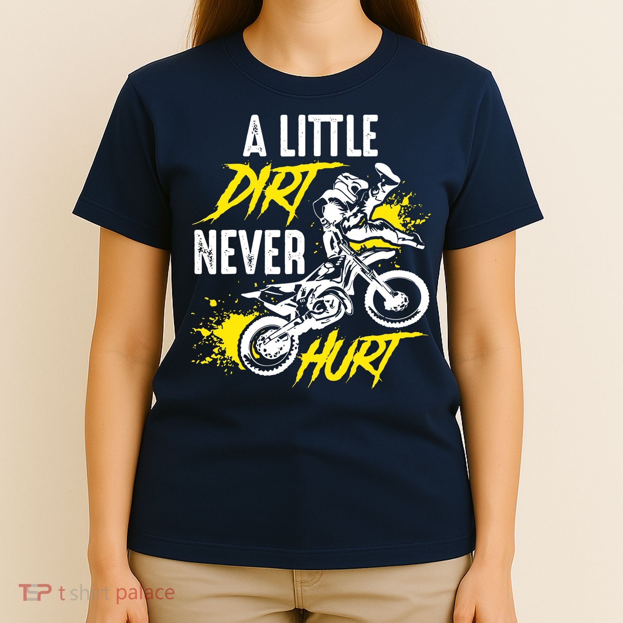 Dirt Bike Dirt Never Hurt Motocross T-Shirt