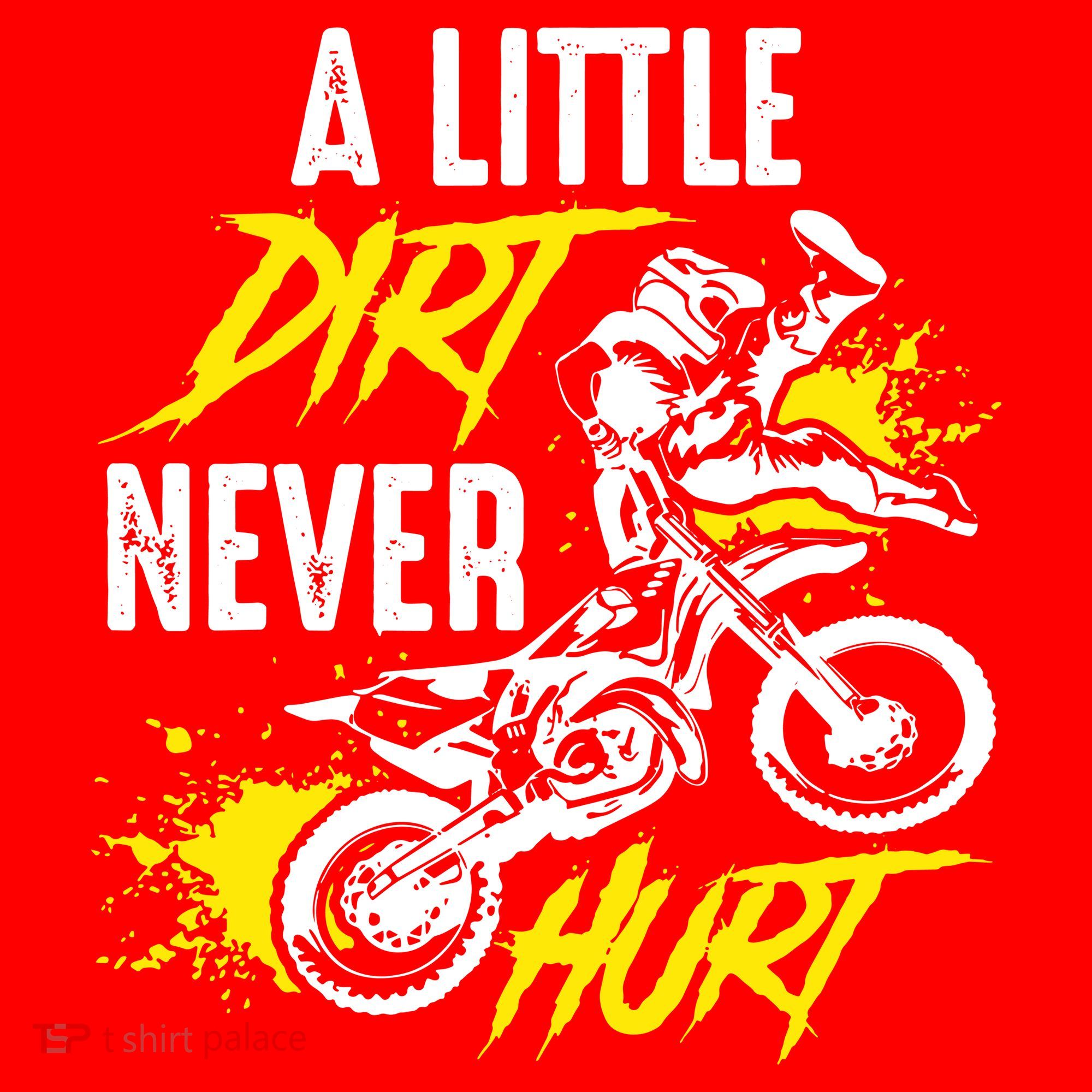Dirt Bike Dirt Never Hurt Motocross Santa Hat