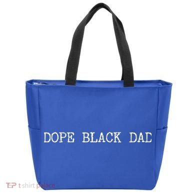 Dope Black Dad Black Fathers Matter For Dads Daddy Pops Gift Tote Bag
