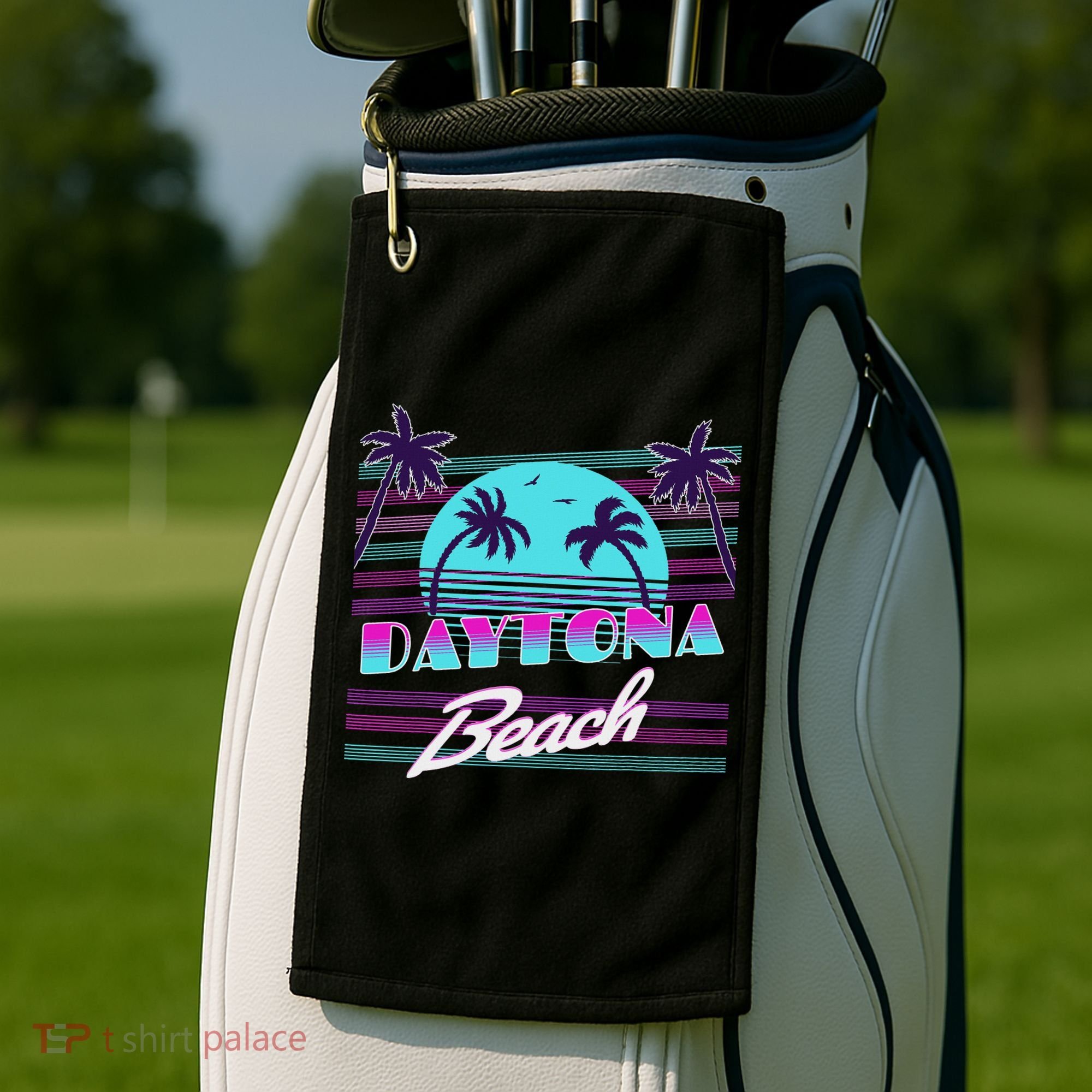 Daytona Beach Golf Towel