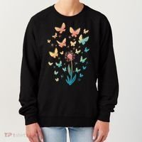 Dandelion Butterfly Women's Sweatshirt thumb 0