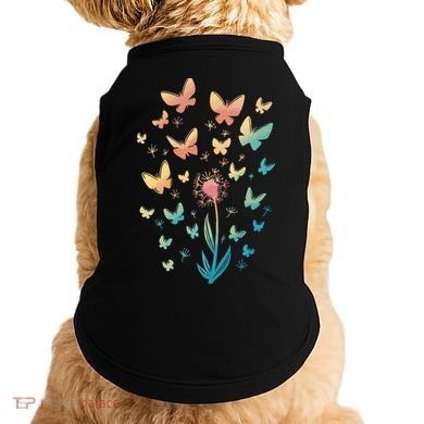 Dandelion Butterfly Doggie Tank