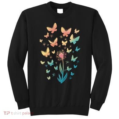 Dandelion Butterfly Sweatshirt
