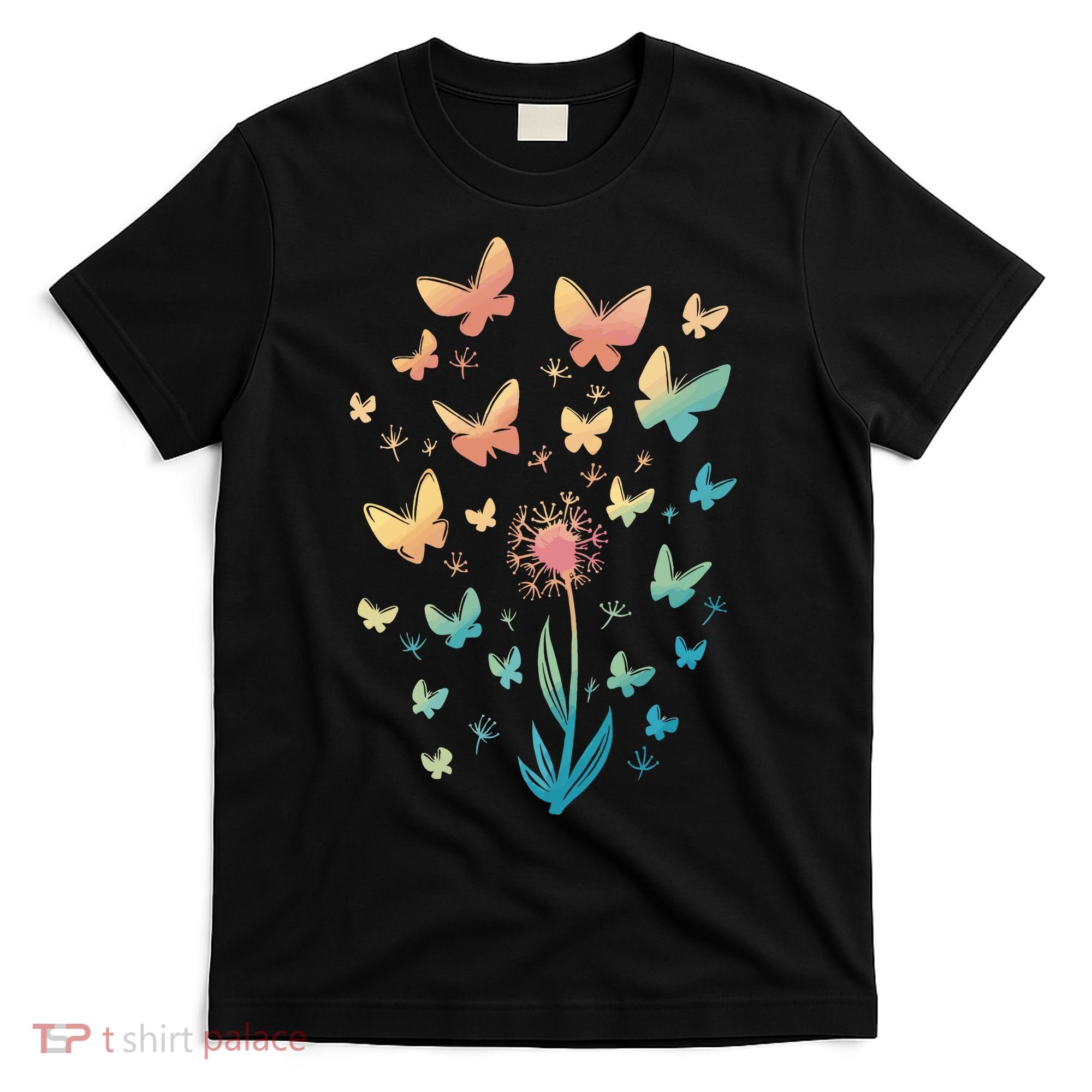 Dandelion Butterfly T-Shirt